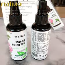 maliao makeup fixing mist with rose
