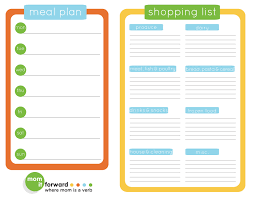 The Ultimate List Of Free Meal Planner Printables