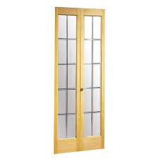 Reversible Interior Wood Bi Fold Door