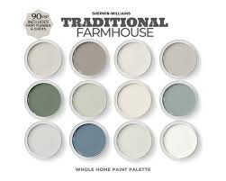 Farmhouse Paint Colors Traditional