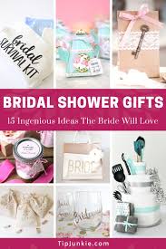 Stuff with some of your favorite treats to jumpstart the holiday! 18 Ingenious Bridal Shower Gifts The Bride Will Love Tip Junkie