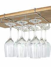 wine glass holder 3 rows stemware rack