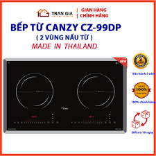 Bếp Từ Đôi Canzy CZ 99DP bếp từ âm full tính năng Công nghệ Inverter  Dualcore siêu tiết kiệm điện, Nhập khẩu Thái Lan - Nồi lẩu điện