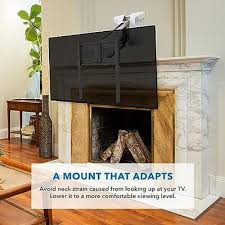 Motorized Fireplace Tv Wall Mount