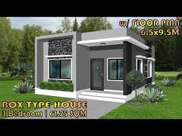 3 Bedroom Box Type House Design Idea