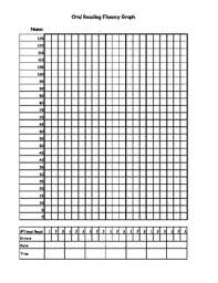 40 Prototypical Reading Fluency Graphing Chart