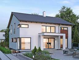 Alle infos zur beliebtesten dachform. Einfamilienhaus Elk Haus 189 Satteldach 25 Von Elk Fertighaus Fertighaus De