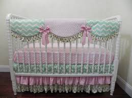 baby girl crib bedding set mallory mint