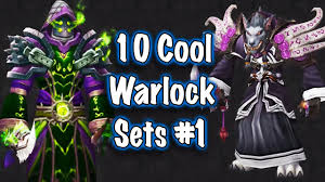 jessiehealz 10 cool warlock transmog sets 1 world of warcraft