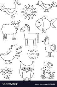 Our collection canstantly grows up. Cartoon Animal Coloring Pages Cartoon Animals Coloring Book Animal Coloring Pages Kids Christmas Coloring Pages Coloring Pictures Of Animals