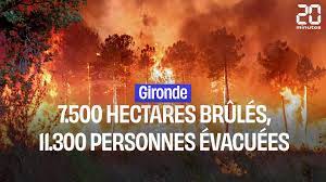 Incendies en Gironde : L'odeur de la fumée ressentie jusque dans l'Aude, à  plus de 300 km