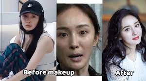 without makeup zhao lusi and bai lu