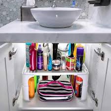 As tiny as it is, this bathroom is perfectly sufficient as a full main bathroom for a small house or as a guest bathroom for a larger house. 12 Best Storage And Organization Products For Small Bathrooms The Family Handyman