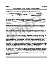 Business Sale Agreement Template 75 Main Group