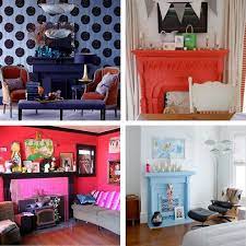Painted Brick Fireplaces Cool Rooms