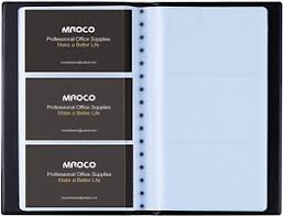 Blank books calendars & planners book accessories. Mroco Professional Business Card Organizer Business Card Holder Book Pu Leather Ebay