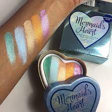 makeup revolution mermaid heart
