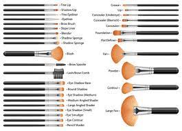 cosmetic brushes for makeup 32 brushes