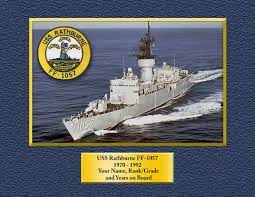 USS Rathburne FF-1057 8.5 X 11 Print of US Navy Ships Unique - Etsy Schweiz