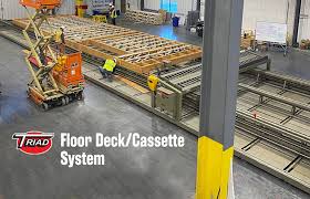 floor deck cette system triad machines