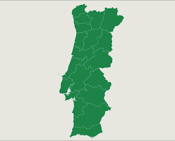 Portugal conta com 18 distritos administrativos, em uma divisão semelhante à dos estados no brasil. Portugal Distritos Jogo De Mapa