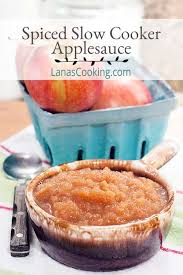 ed slow cooker applesauce recipe