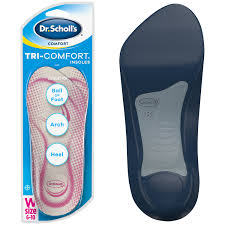 Dr Scholls Comfort Tri Comfort Insoles For Women Size 6 10 Walmart Com