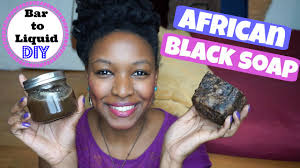 Only natural ingredients, such as plant material and fatty oil are used. African Black Soap Benefits Bar To Liquid Black Soap Diy Youtube