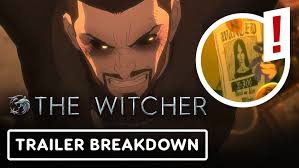 There's not long to go now until the witcher: Slideshow The Witcher Nightmare Of The Wolf Anime Trailer Breakdown