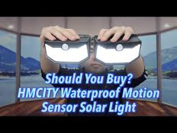 Motion Sensor Solar Light