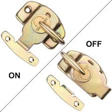 2 pack gold dining table locks metal