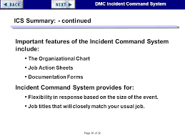 Page 1 Of 32 Dmc Incident Command System Incident Command