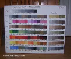 How To Diy A Color Mixing Chart