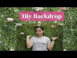 Diy Backdrop Diy Artificial Grass