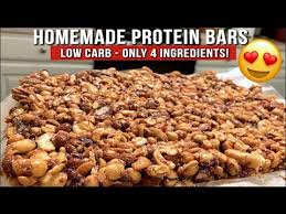 simple low carb protein bars no