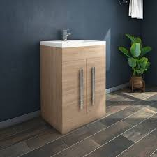 nrg oak bathroom furniture storage