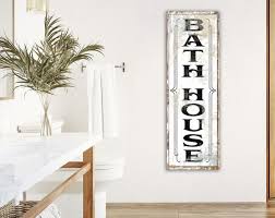 Modern Farmhouse Bathroom Wall Art Bath