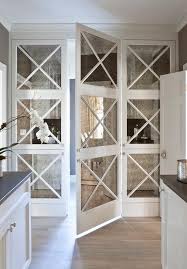 Antique Mirrored Cabinet Doors Design Ideas