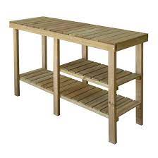 Forest Wooden Workbench Potting Table