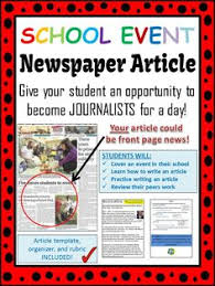Do magazines pay for articles? 30 Newspaper Writing Ideas Newspaper School Newspaper Journalism Classes