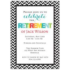 Modern Colorful Retirement Party Invitations Paperstyle