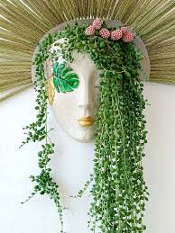 Hanging Plant Pots Wall Face Planter