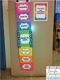 Colored Behavior Chart With Parent Notes To Send Home Back