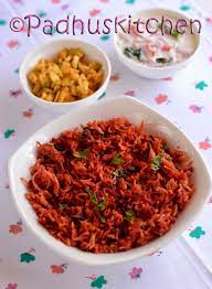 Beetroot Side Dish For Rice gambar png