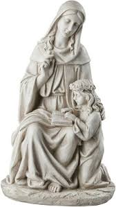St Anne With Child Virgin Mary Statue