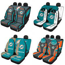 Miami Dolphins 5pcs Car Seat Covers