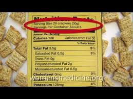 nutrition labels 101 what is a serving