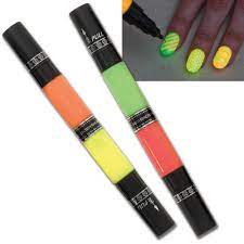 neon glow in the dark nail art pens