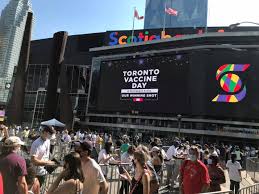 Mayor john tory was among the 26,771 people who received a vaccine at the our winning shot event at the home arena of the toronto maple leafs and toronto. N3sywk1nfso Qm