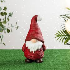 Wishes Shy Garden Gnome Red 40cm